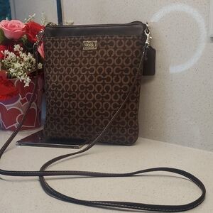 COACH Madison Signature Print Crossbody